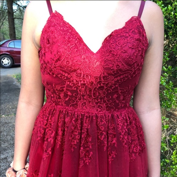 PROM WEDDING BRIDESMAID FORMAL DRESS - Picture 3 of 3